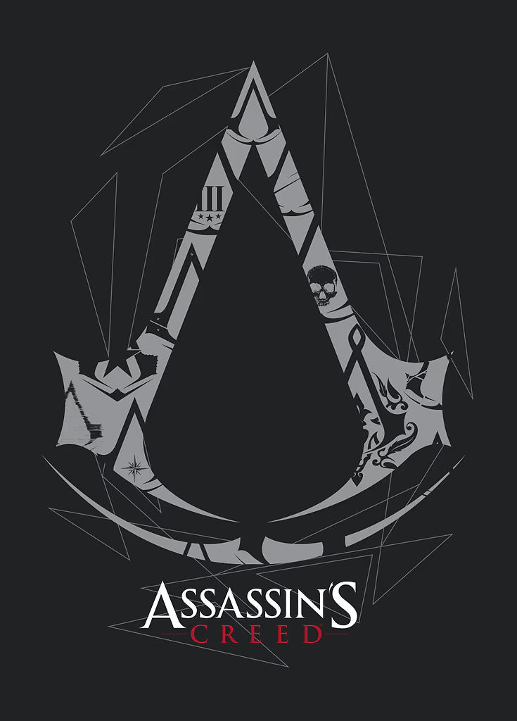 Assassin's Creed metal poster artwork